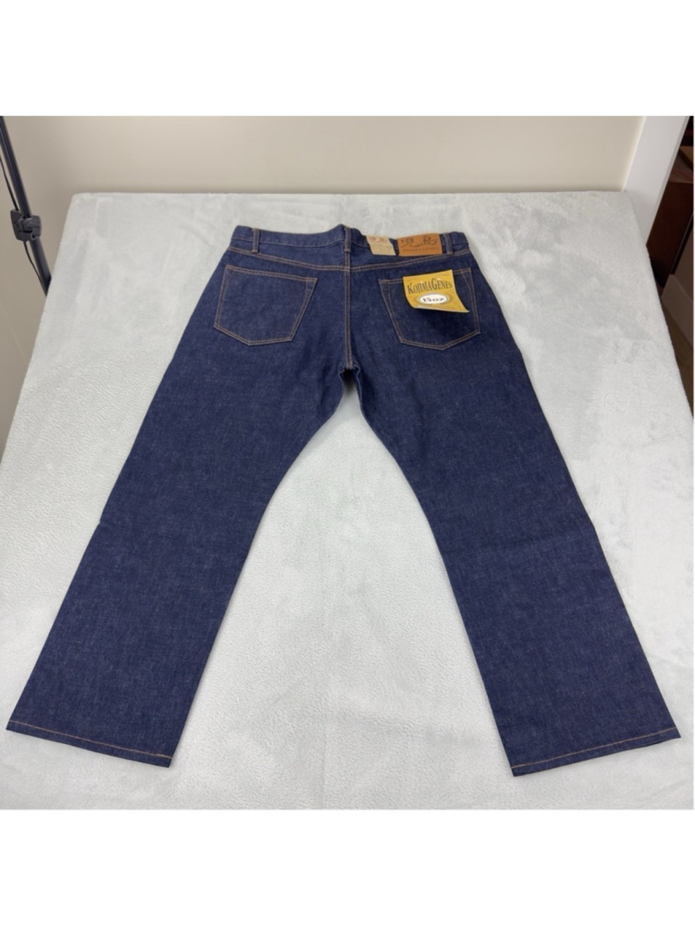 Kojima Genes NWT Men's Size 40 W X 29 L RNB-102RZ 15oz Red Selvedge Jeans - Picture 6 of 11